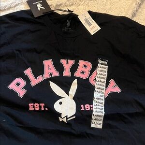 NWT Playboy Black/pink Large